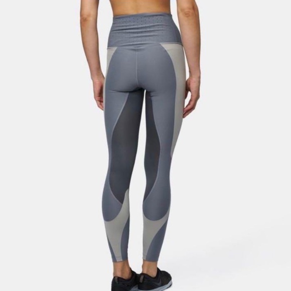 Nike Power Legend Gray High Rise Training Leggings - Picture 7 of 13